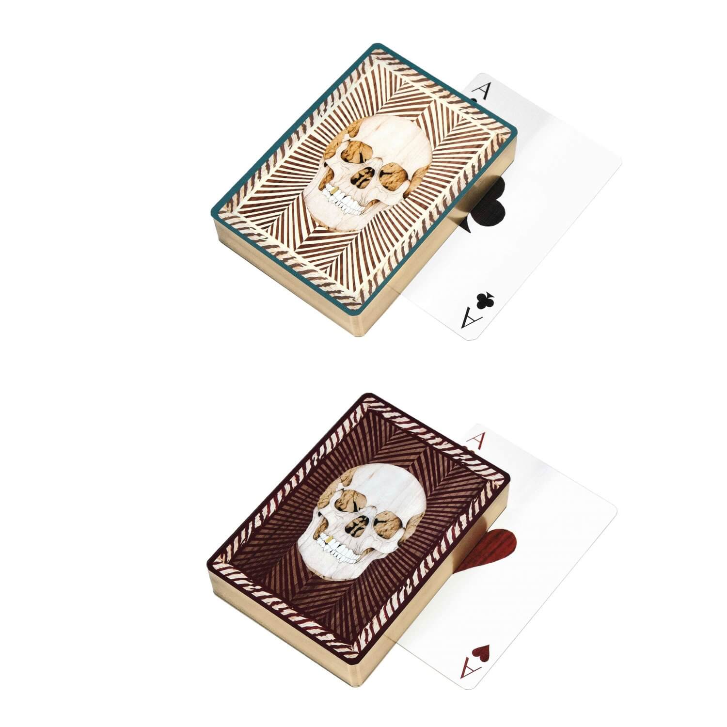 Alexandra Llewellyn Skull Playing Cards 1