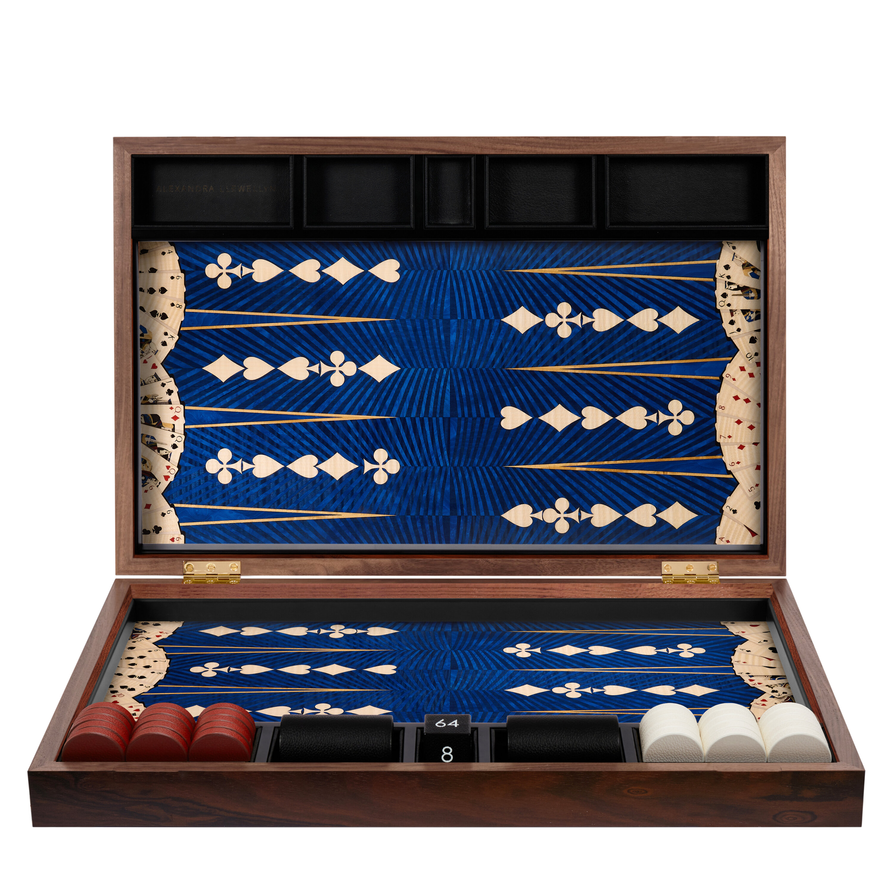 Wild Card Backgammon Set | Alexandra Llewellyn