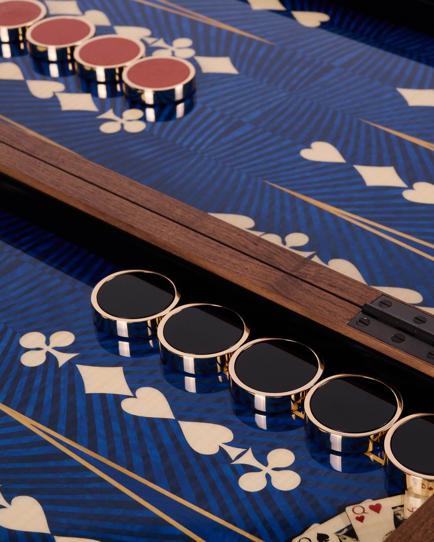 Wild Card Backgammon Set Alexandra Llewellyn Design Limited