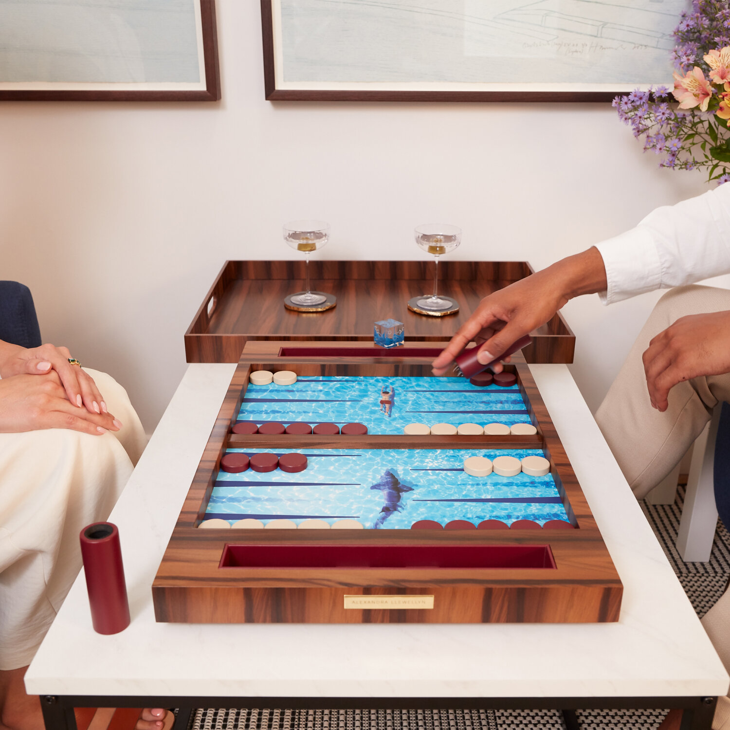 Luxury Backgammon Sets - Wooden | Alexandra Llewellyn