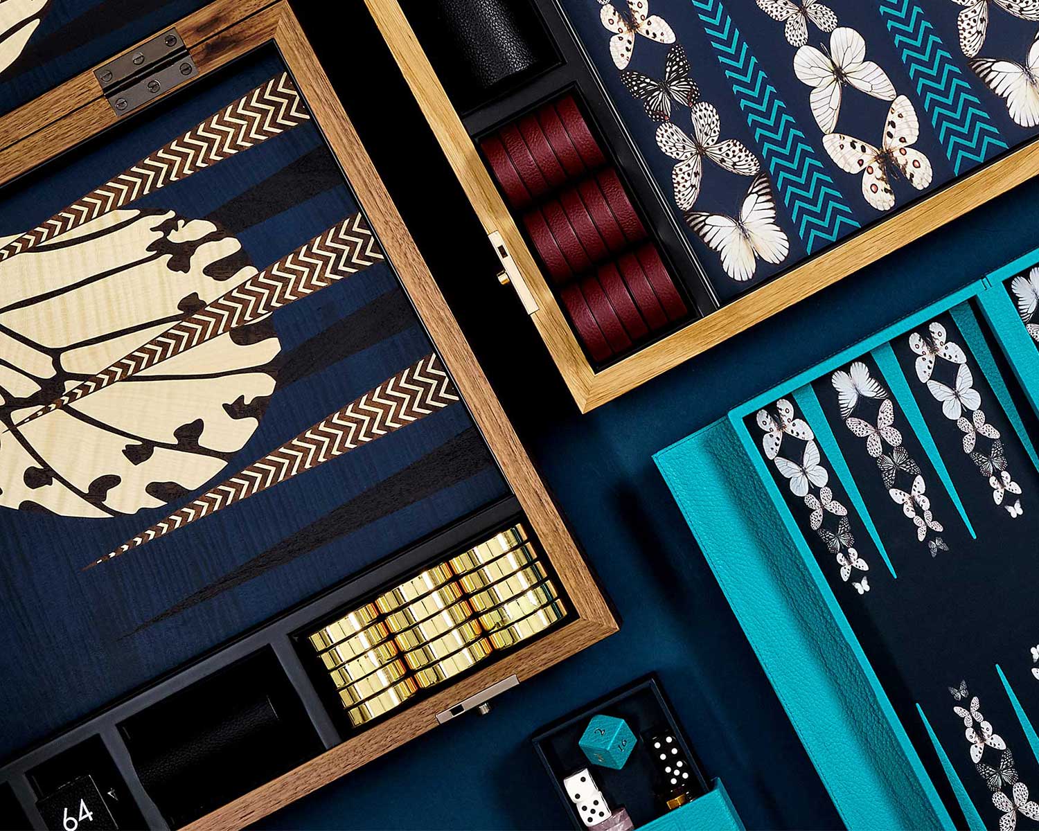 alexandra llewellyn butterly backgammon sets