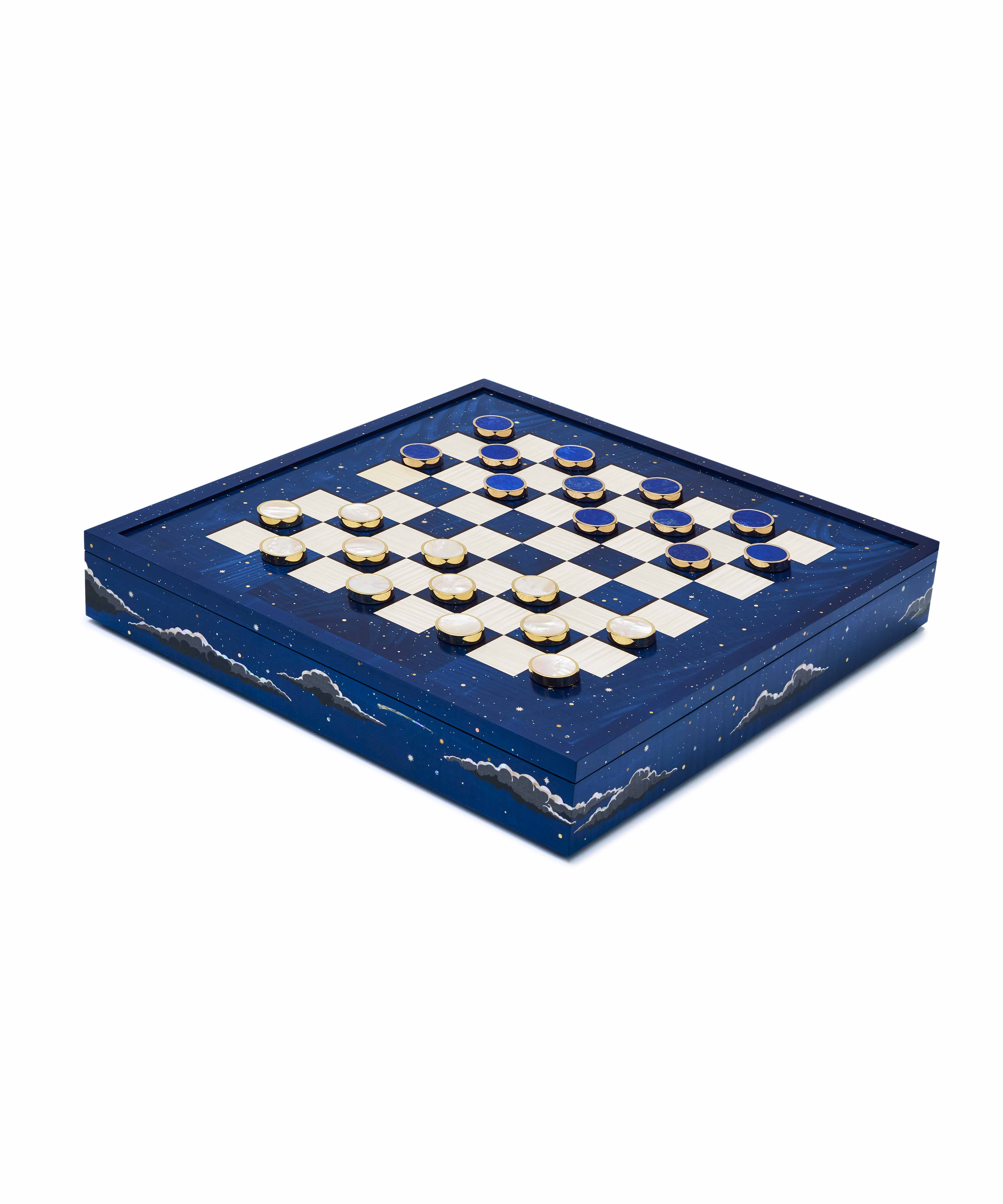 EL AL Product Shot White Checkers