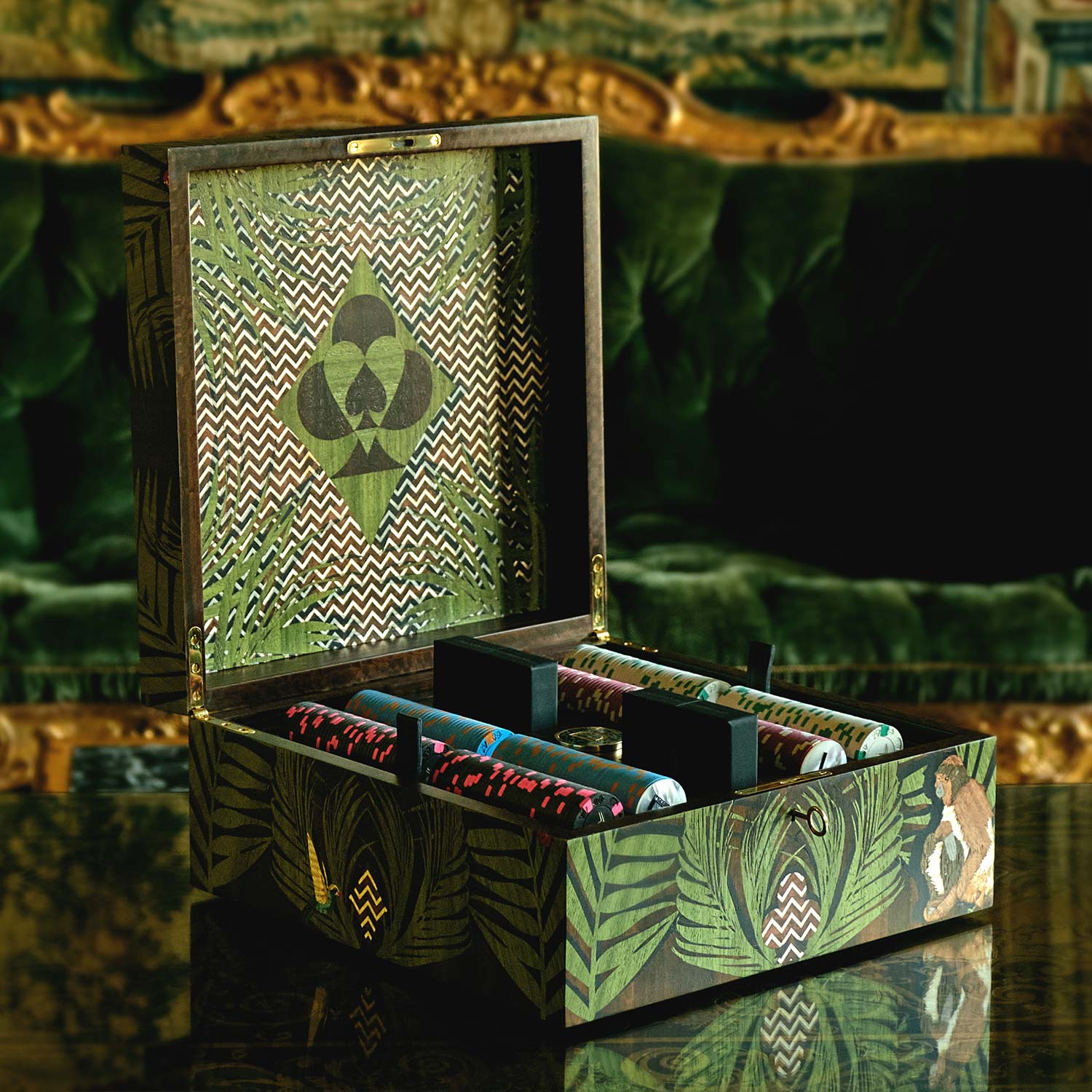 alexandra llewellyn poker set